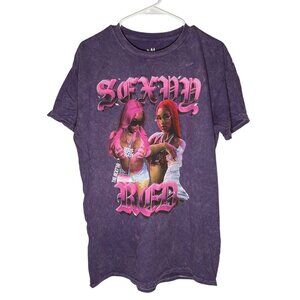 Sexyy Red Purple Album Concert Tour Tshirt Size M NWOT